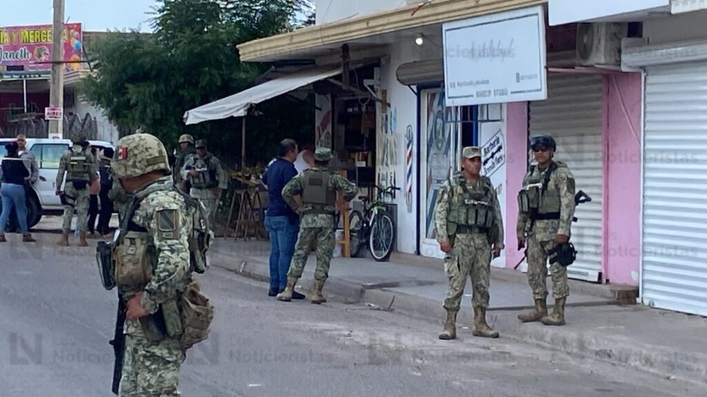 Ejecutan a balazos a una mujer estilista adentro de una barbería en la colonia Esthela Ortiz de Culiacán, Sinaloa