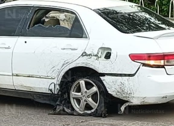 Atacan a balazos a una persona y llega herida manejando un vehículo a un hospital de Culiacán, Sinaloa