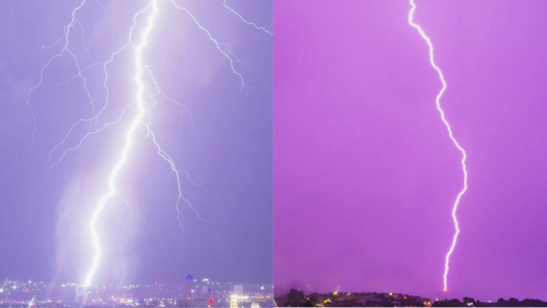 Fuerte tormenta en Culiacán deja impresionantes relámpagos; captan el momento