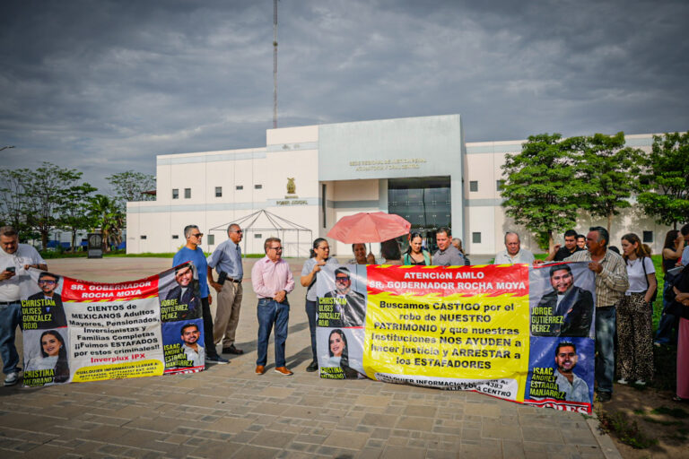 “Es el fraude más grande en la historia de Sinaloa”: afectados por empresa Inverplux piden castigo para detenidos por megaestafa