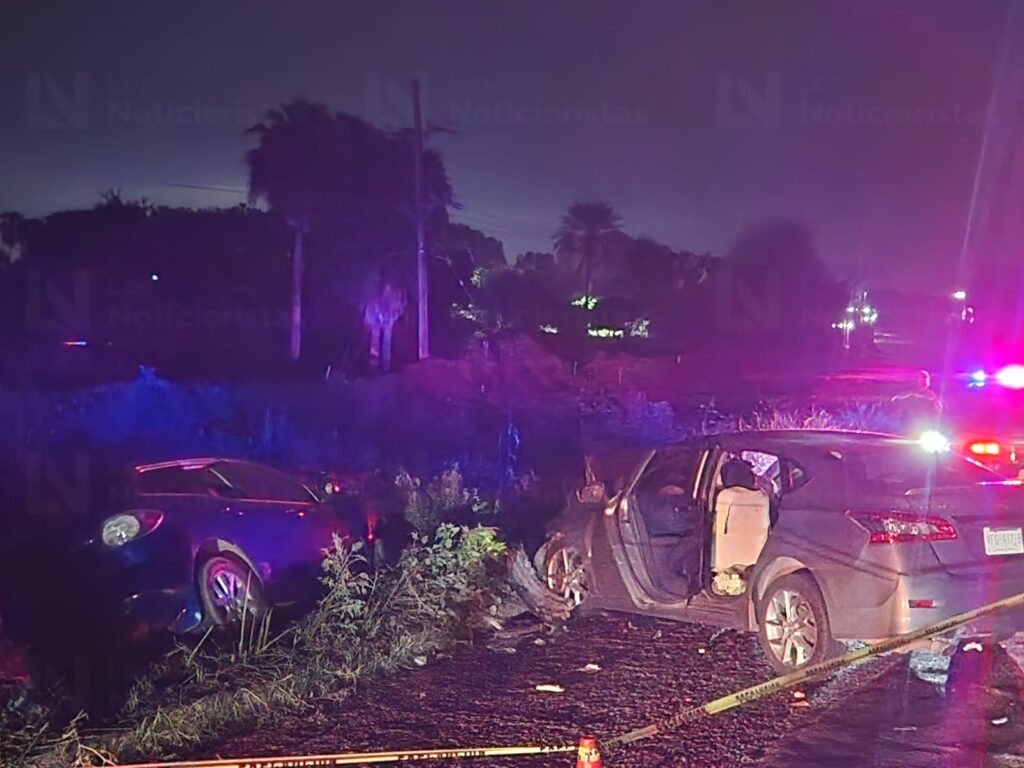 Muere mujer de 80 años en choque de vehículos en Limón de los Ramos, Culiacán; hay tres lesionadas