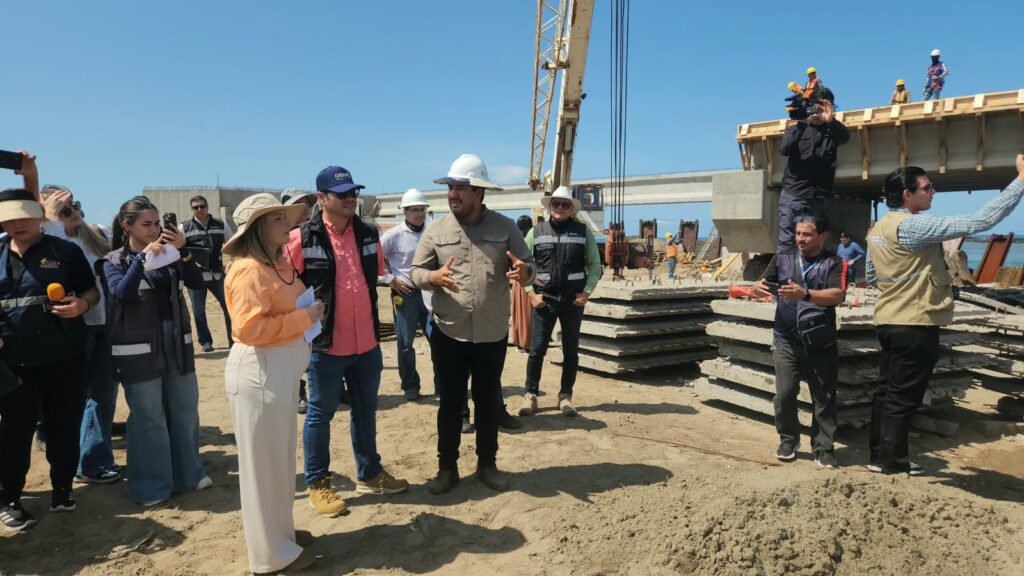 ¡En diciembre estará listo! Supervisa gobernadora Puente Bellavista-Las Glorias, en Guasave; lleva 45 % de avance