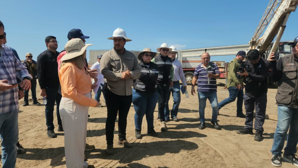 ¡En diciembre estará listo! Supervisa gobernadora Puente Bellavista-Las Glorias, en Guasave; lleva 45 % de avance