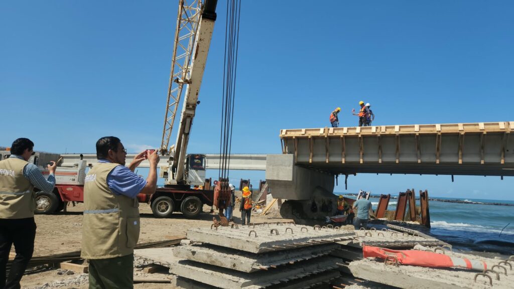 ¡En diciembre estará listo! Supervisa gobernadora Puente Bellavista-Las Glorias, en Guasave; lleva 45 % de avance