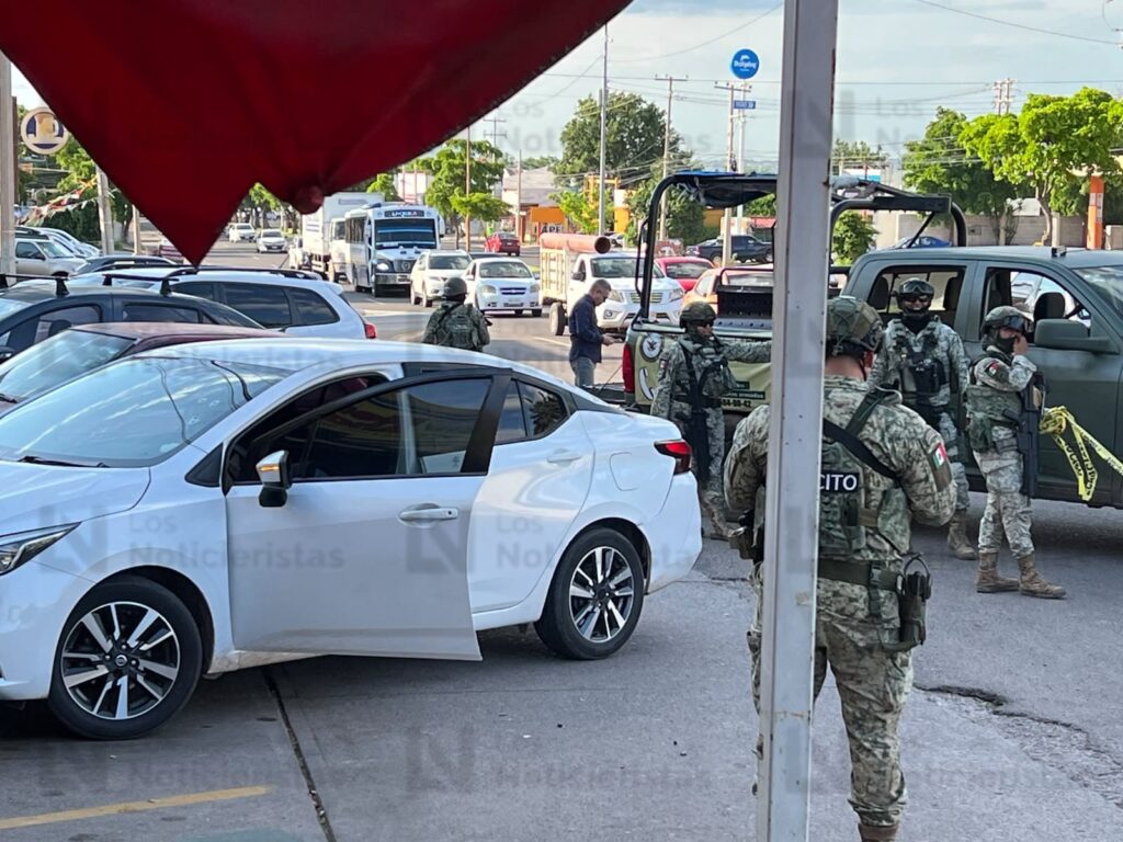 Atentado a las afueras de un supermercado deja un hombre herido al sur de Culiacán, Sinaloa