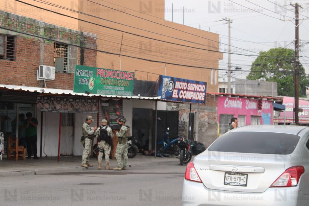 Ejecutan a padre e hijo en un taller de motos de la colonia Estero de Mazatlán, Sinaloa