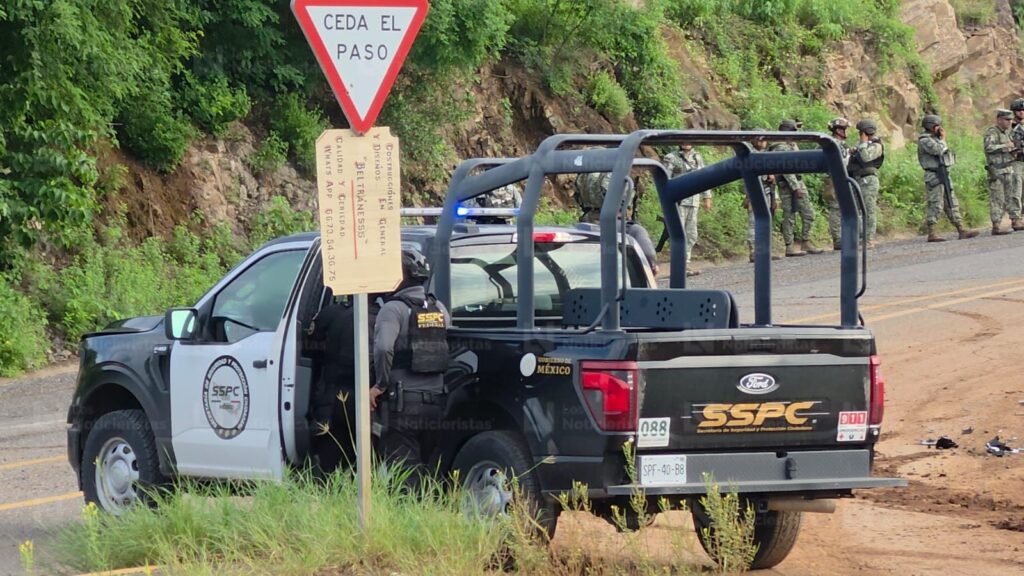 Atacan a balazos a ‘Los Harfuch’ y se desata enfrentamiento rumbo a Jesús María al norte de Culiacán; hay detenidos