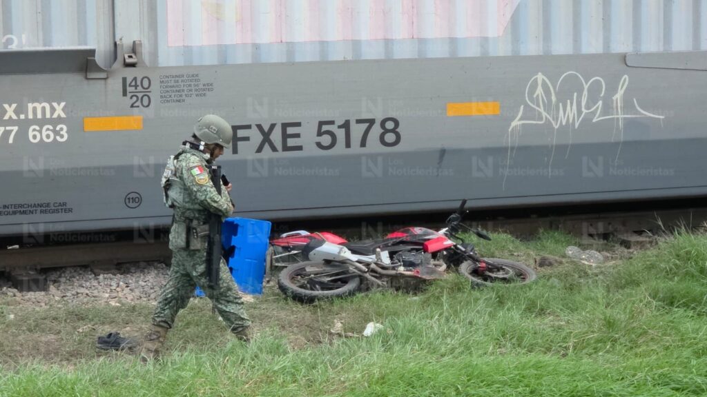 Muere repartidor tras ser arrollado por el tren en Barrancos, Culiacán; lo identifican como Ángel Bernardo