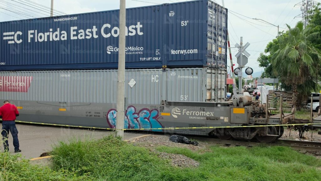 Muere repartidor tras ser arrollado por el tren en Barrancos, Culiacán; lo identifican como Ángel Bernardo