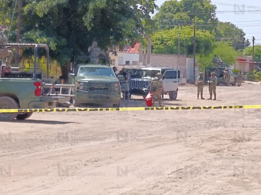 Enfrentamiento entre civiles armados y militares deja un detenido en la colonia Labastida de Angostura