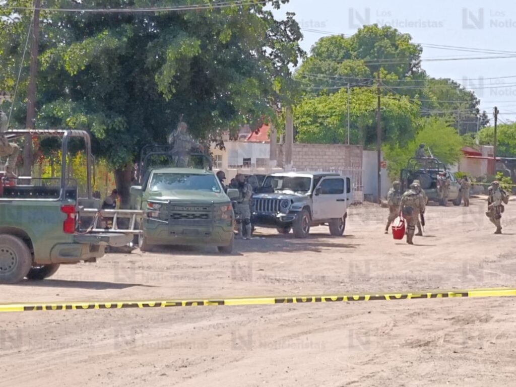 Enfrentamiento entre civiles armados y militares deja un detenido en la colonia Labastida de Angostura