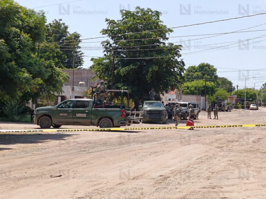 Enfrentamiento entre civiles armados y militares deja un detenido en la colonia Labastida de Angostura