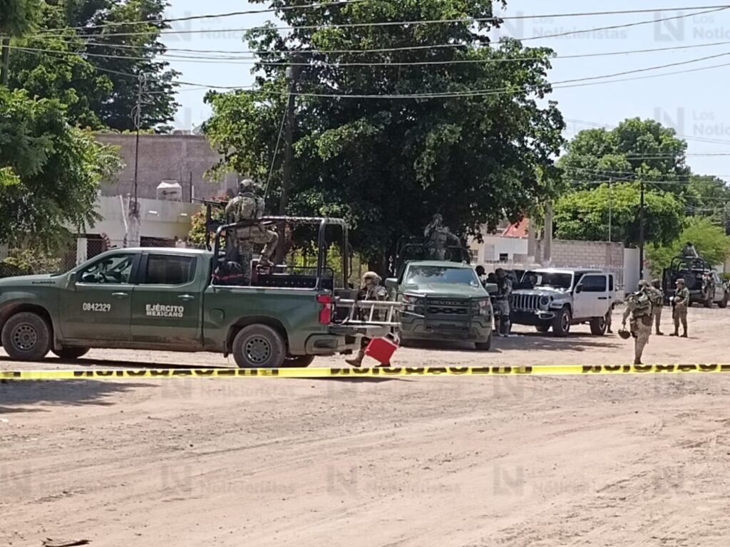 Enfrentamiento entre civiles armados y militares deja un detenido en la colonia Labastida de Angostura