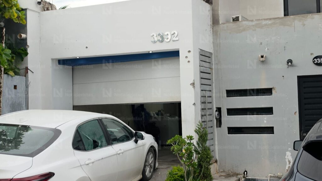 Atacan a balazos cuatro viviendas en el sector López Mateos de Culiacán