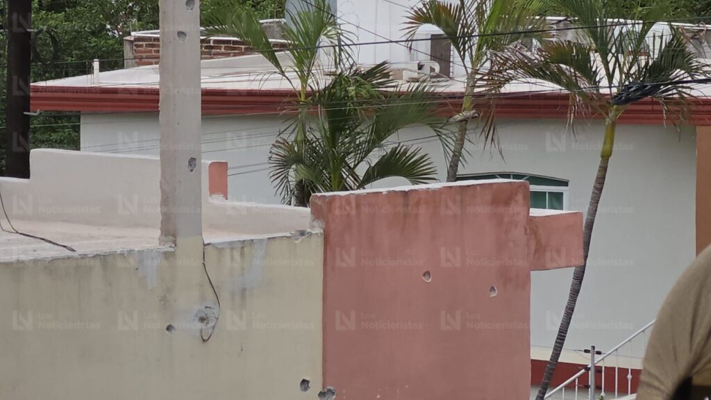 Atacan a balazos cuatro viviendas en el sector López Mateos de Culiacán