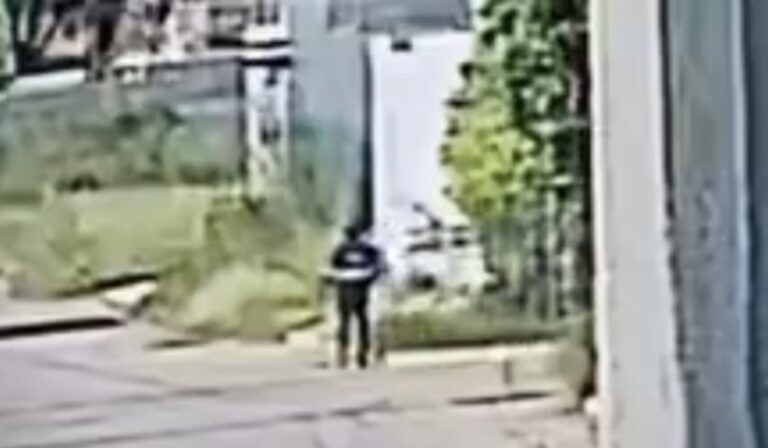 Queda grabado el presunto feminicida de Fernanda, mujer embarazada asesinada en Los Mochis (VIDEO)