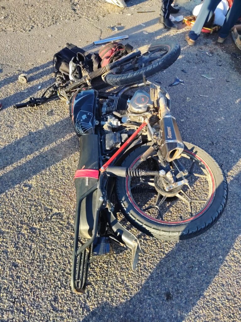 Estudiantes del Conalep resultan lesionados tras accidente en Chinobampo, El Fuerte, Sinaloa