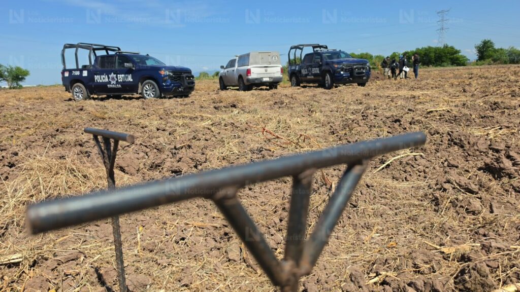 Encuentran fosa clandestina cerca del Campo Romero, Navolato, Sinaloa