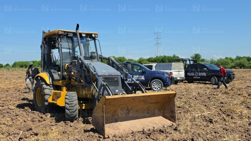Encuentran fosa clandestina cerca del Campo Romero, Navolato, Sinaloa