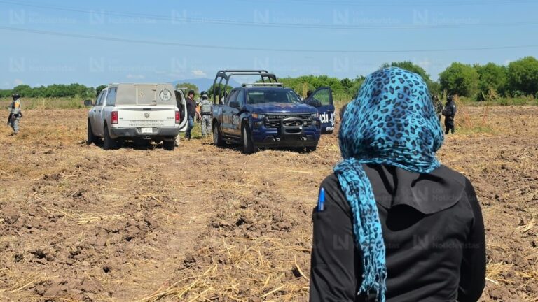 Encuentran fosa clandestina cerca del Campo Romero, Navolato, Sinaloa